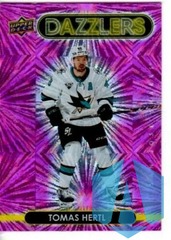 2021-22 Upper Deck Dazzlers PINK SERIES 1 #DZ-37 Tomas Hertl